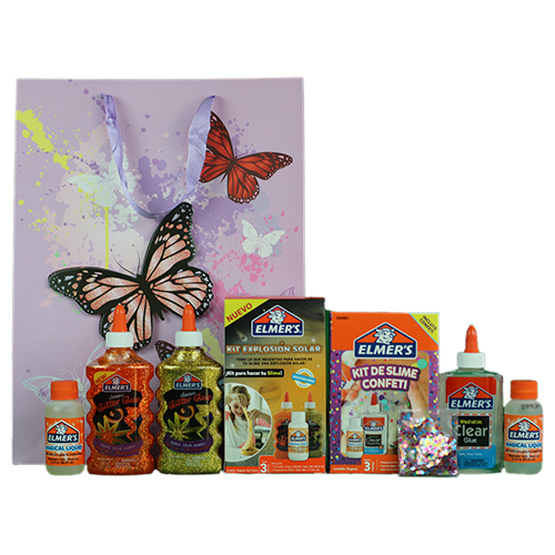 Pack Slime Elmers Solar + Slime Elmer Confeti