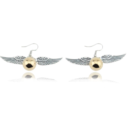 Pack Harry Potter Snitch Dorada Collar + Pulsera + Aros