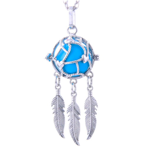 Colgante llamador de ángeles Atrapasueño + Cascabel + Cajita Regalo